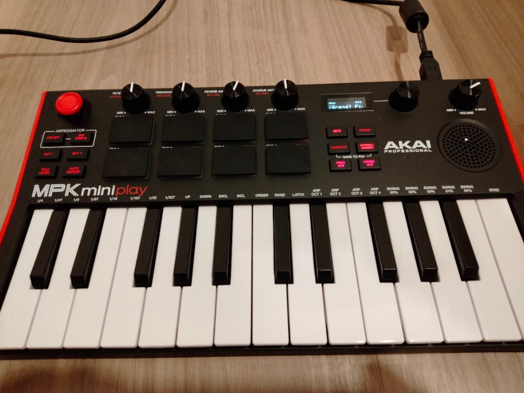 AKAI professional AKAI アカイ MPK mini Play MK3 MIDIキーボード