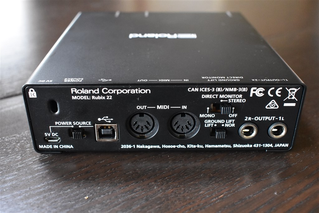 Windows、MacでもiPhone/iPadでも使えるRolandのオーディオI/F