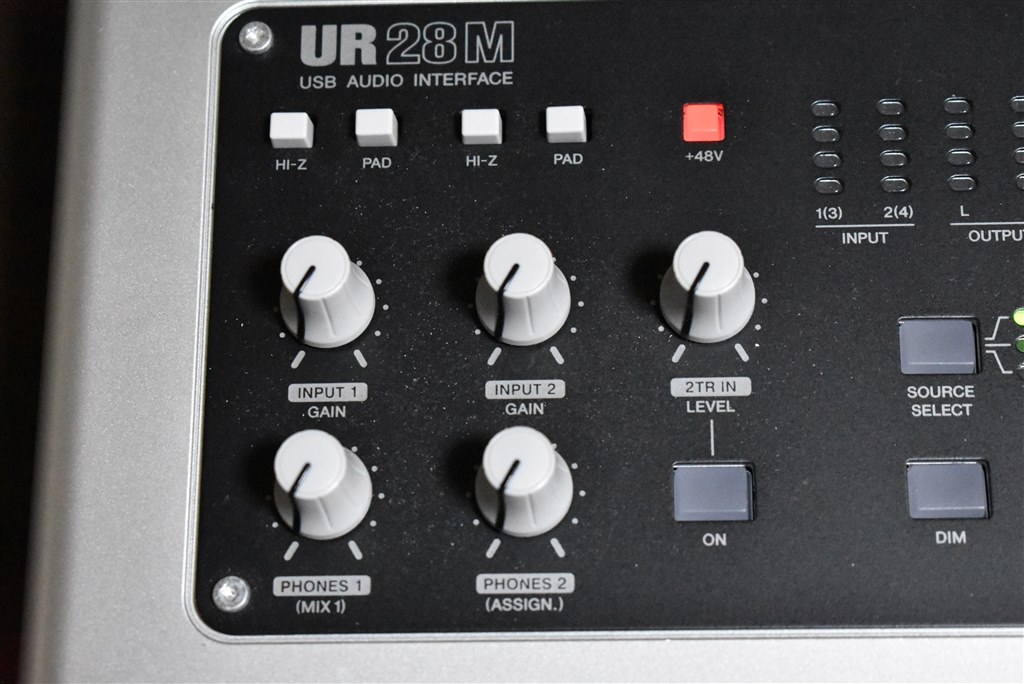 トップパネルのコントローラーが便利なSteinbergのオーディオI/F