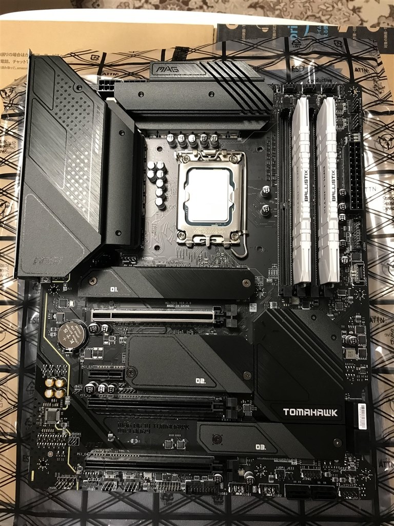 初めての自作PC』 MSI MAG H670 TOMAHAWK WIFI DDR4 TMPhitetsuさん