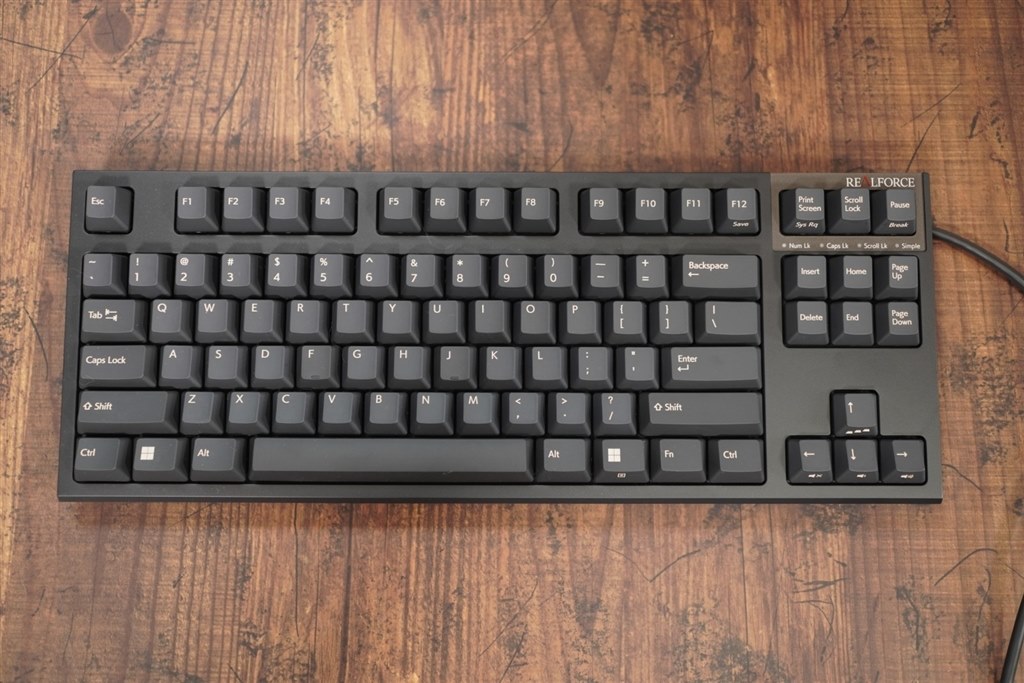 REALFORCE GX1 Keyboardラプラスダークネスモデル 日本語配列