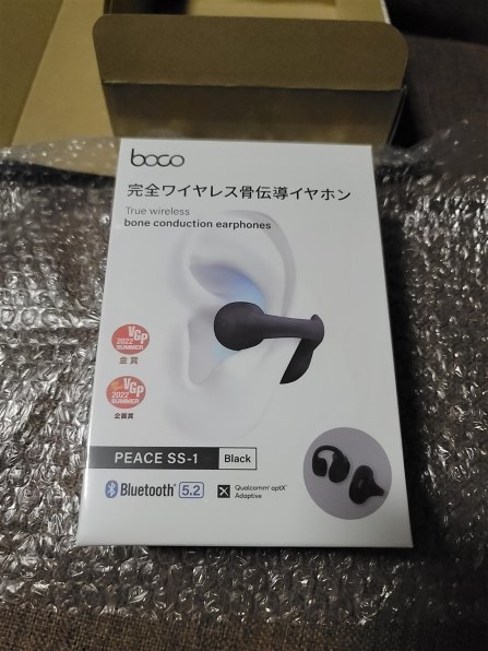 BoCo earsopen PEACE SS-1 BK [ブラック] 価格比較 - 価格.com