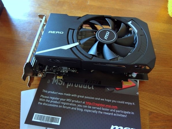 グラフィックボード・グラボ・ビデオカード MSI AERO GTX 1650 OC