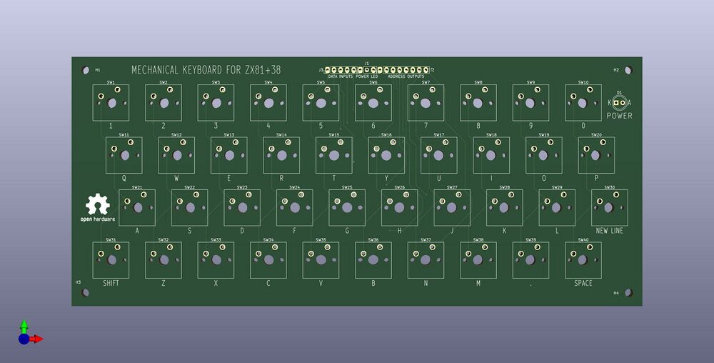 ZX81plus38 simple to build ZX-81 clone - RevSpace