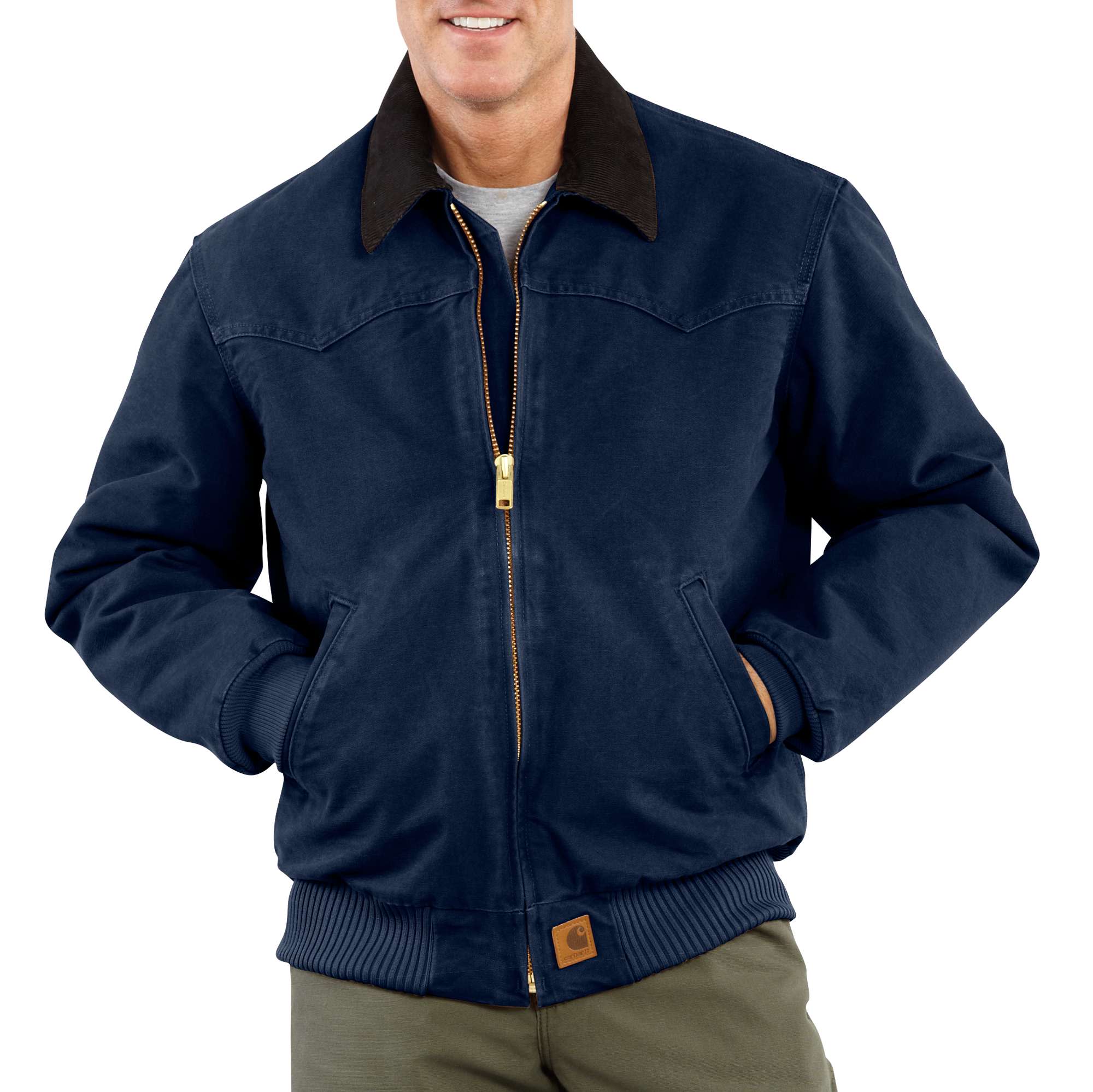 Sandstone Santa Fe Jacket/Quilted- Flannel Lined | Carhartt Reworked