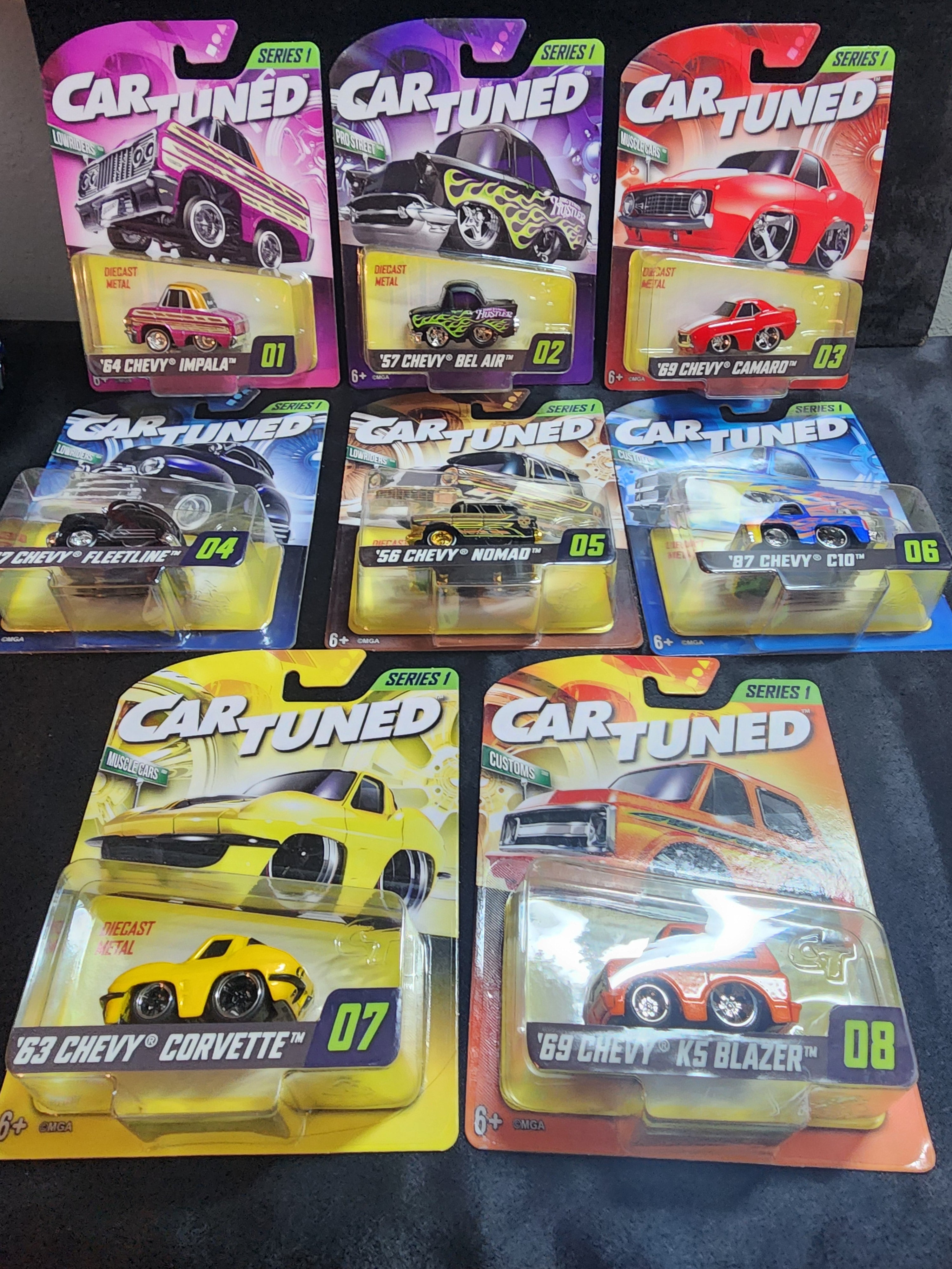 Car Tuned series 1 New Set 8 cars – rfcollectiblecars