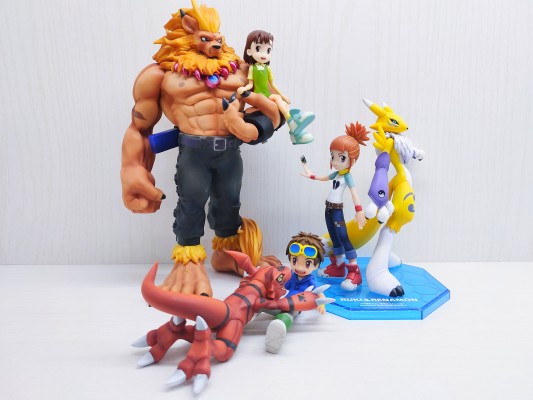 G.E.M. 数码暴龙テイマーズ加藤树莉&狮子兽| Hpoi手办维基