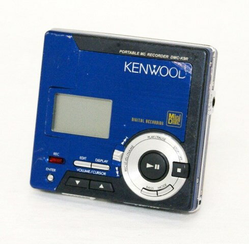 楽天市場】JVCケンウッド KENWOOD ポータブルMDプレーヤー DMC-K9R(L