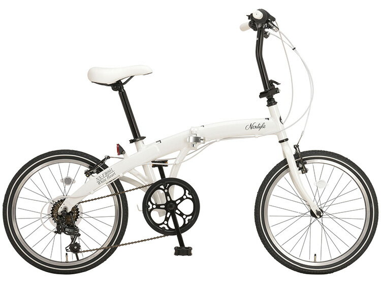 ZERO-ONE[ゼロワン]20吋 折り畳み自転車 外装6段/ホワイト