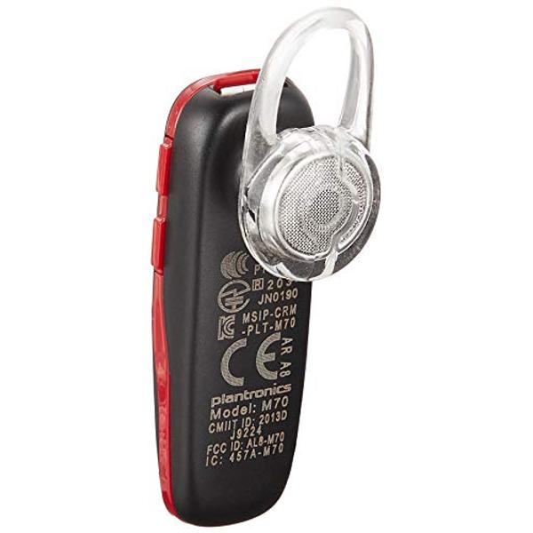 楽天市場】PLANTRONICS M70 RED SIDE BAND Bluetooth ワイヤレス片耳