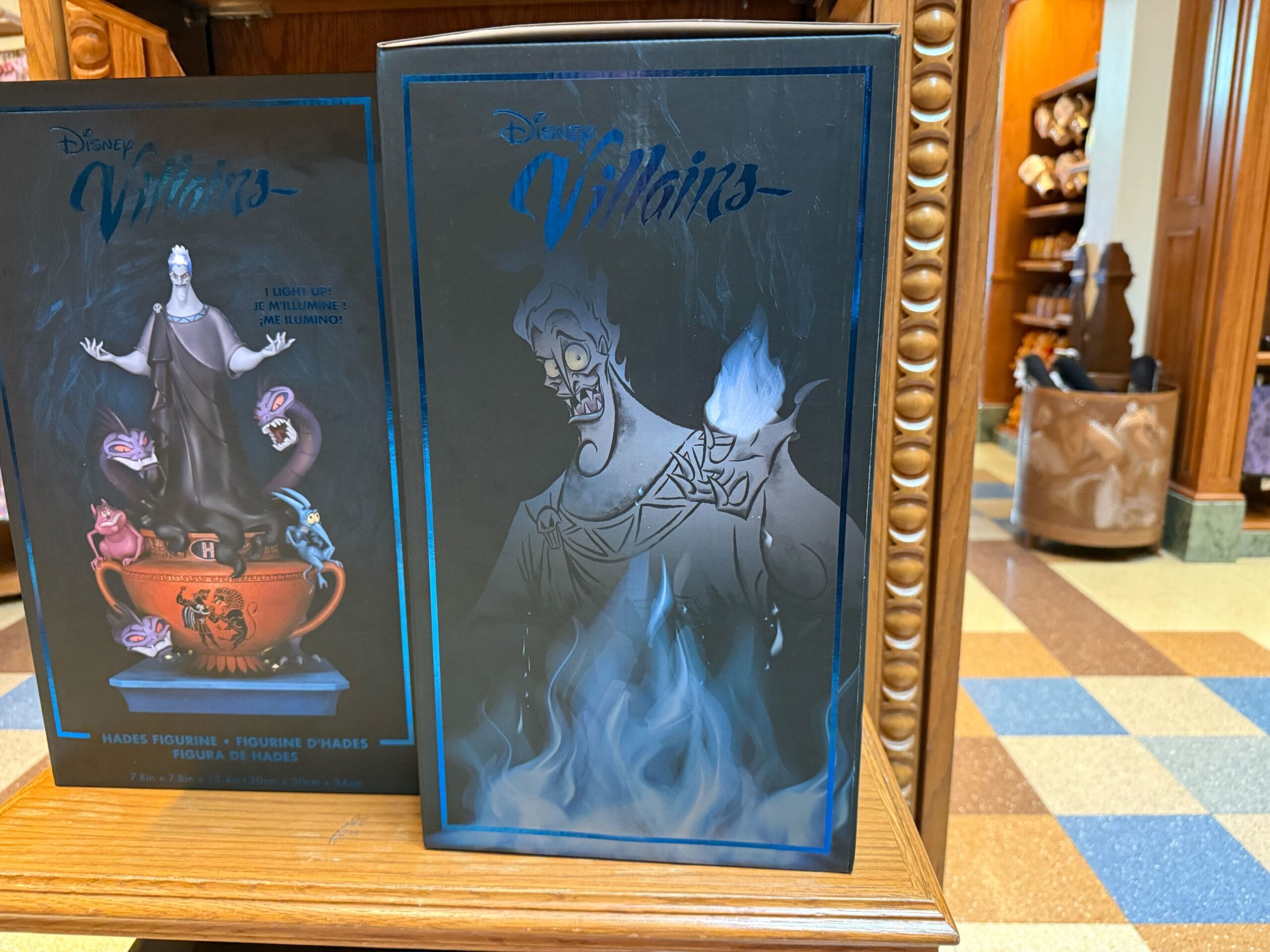 Disney Villains Light Up Hades Figure Now at Disneyland Resort