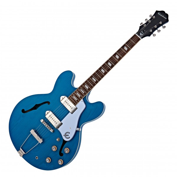 DISC Epiphone Casino Worn, Worn Blue Denim at Gear4music