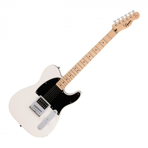 Squier Sonic Esquire H MN, Arctic White at Gear4music