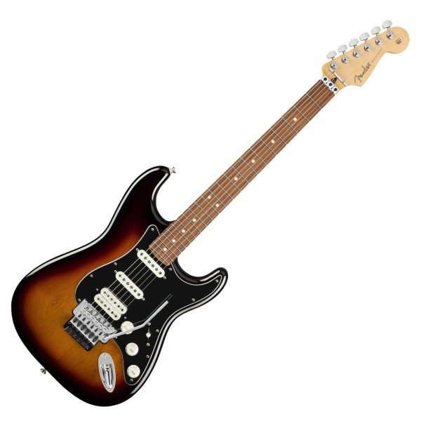Fender Player Stratocaster Floyd Rose HSS PF, 3-Color Sunburst at