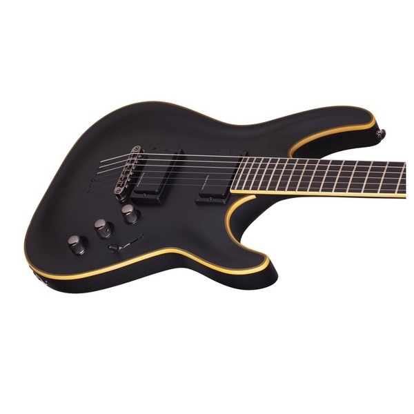 Schecter Blackjack ATX C-1 Left Handed, Satin Black | Gear4music