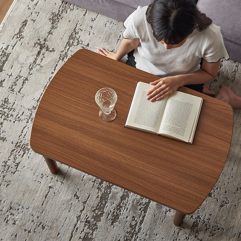 テーブル こたつ こたつテーブル 木製 天然木 約 W 80cm D 50cm H 40