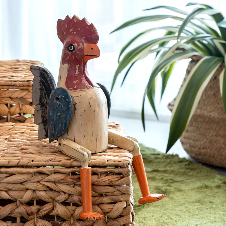 バリ島で購入インテリア・鳥のとまり木② バリ島で購入インテリア・鳥の