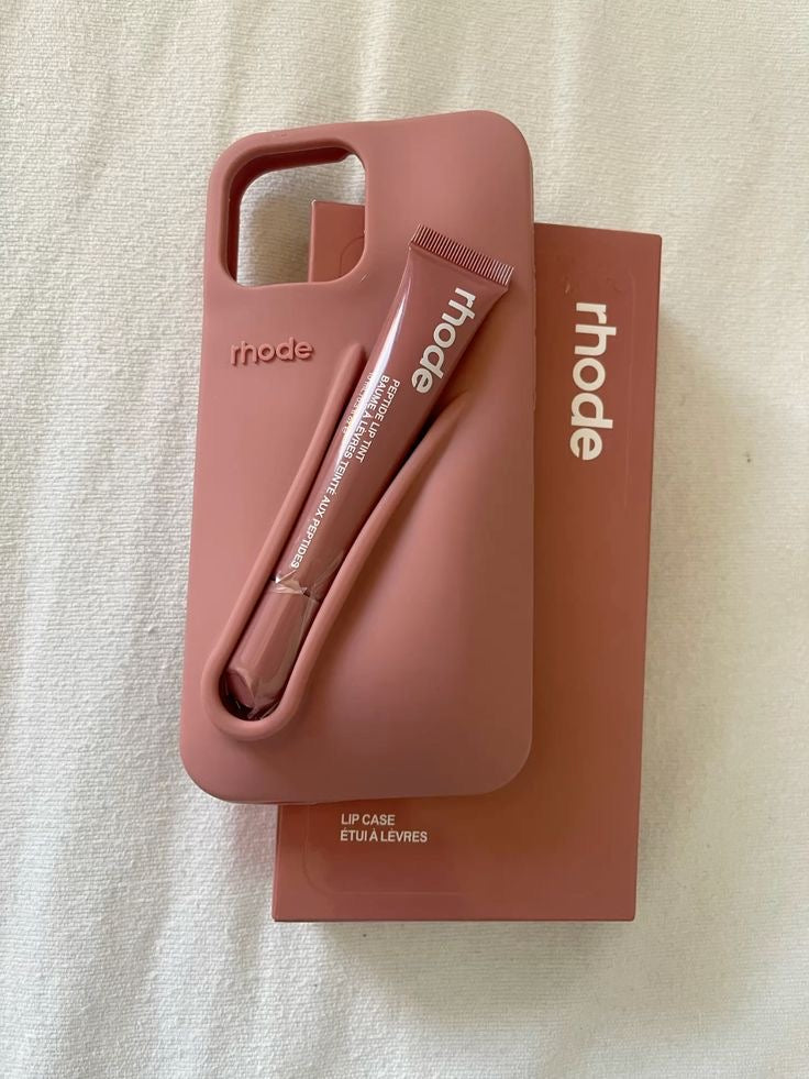 Rhode Toast iPhone 17 Pro Max 17 Pro 16 15 Case + Lipgloss & Gift