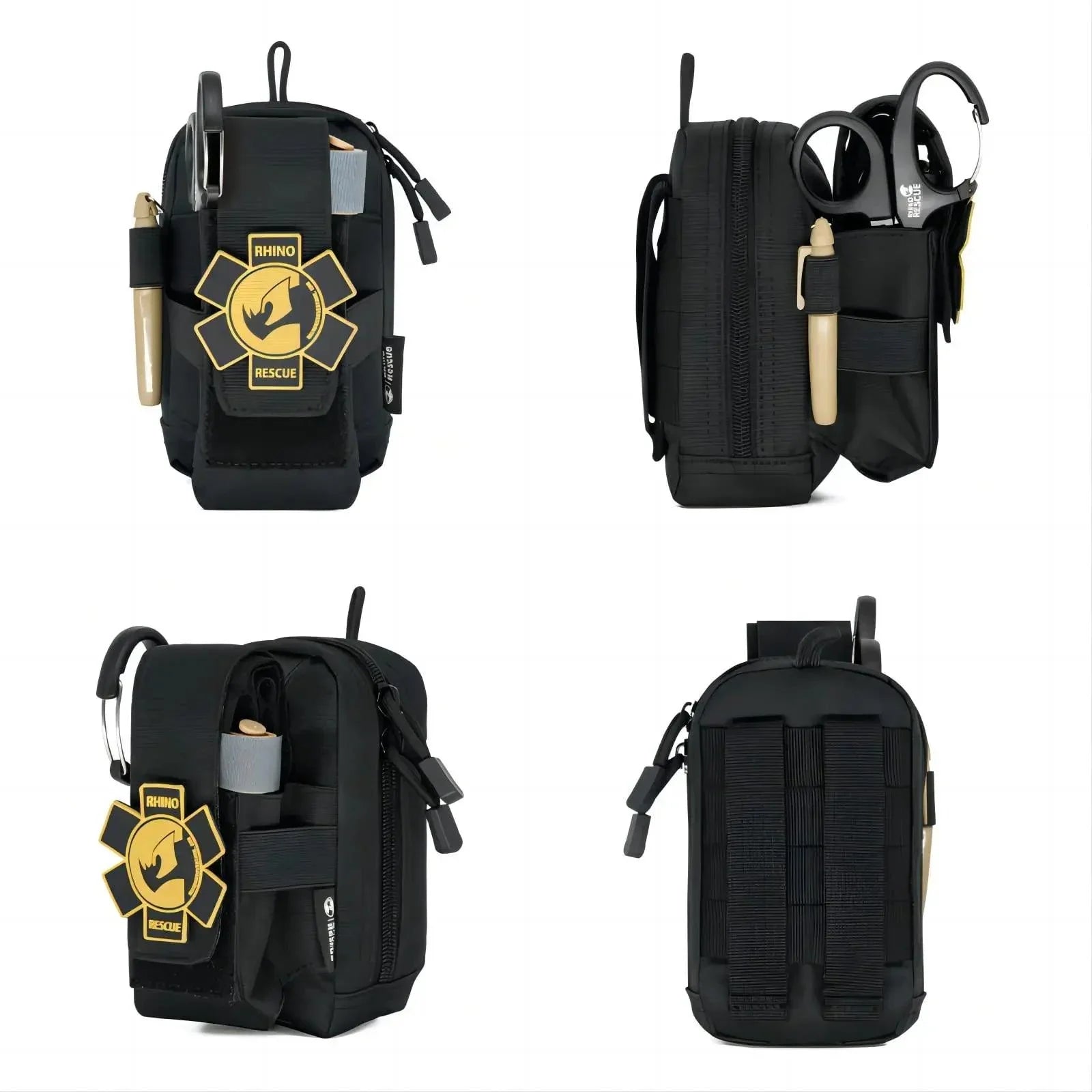 Rhino Rescue EDC IFAK First Aid Kit - Compact MOLLE First Aid Kit