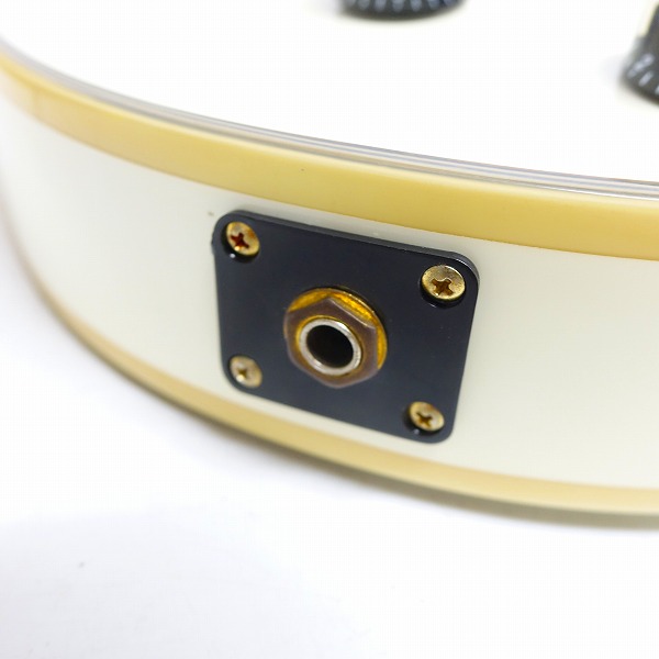 BUSKERsレスポールカスタムタイプ カラークリーム 最初期のアタリ個体