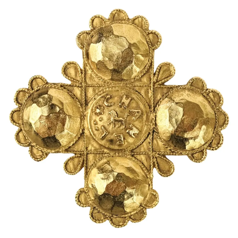 CHANEL シャネル ヴィンテージ 31 Rue Cambon カンボン ロゴ ラウンド