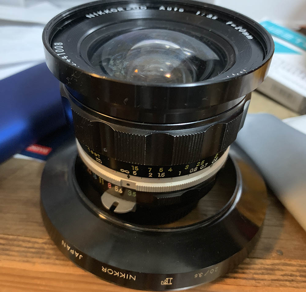 Repair: Nikkor-UD 20mm f/3.5 Auto | Richard Haw's Classic Nikon