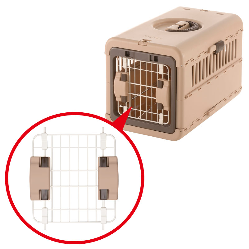 キャンピングキャリー 折りたたみ M扉 | リッチェル公式ウェブショップ