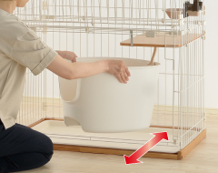 木製お掃除簡単キャットサークル XS | リッチェル公式ウェブショップ