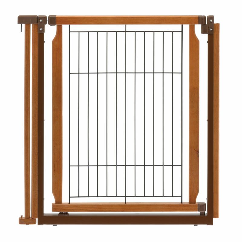 木製おくだけドア付ペットゲートH ワイド | リッチェル公式ウェブショップ