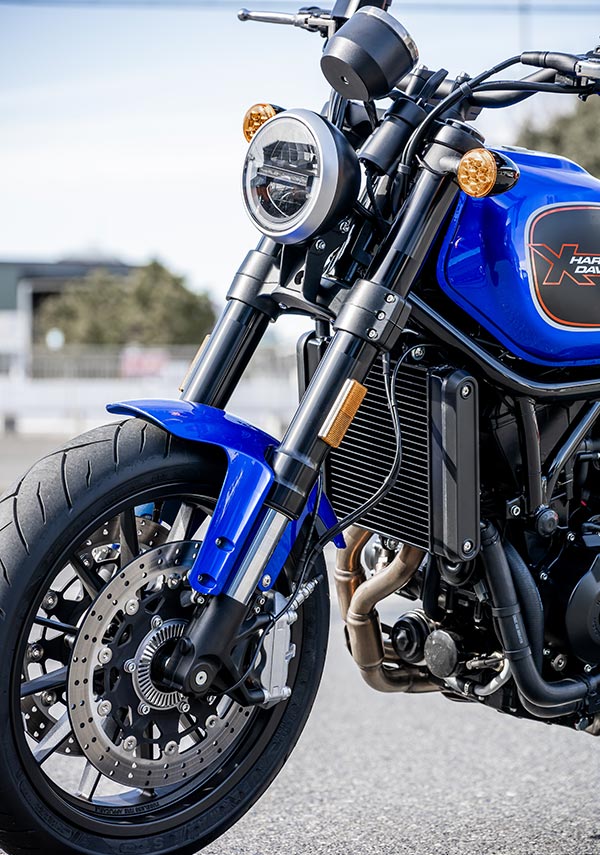 ちょうどいいミドルクラストラッカー【HARLEY-DAVIDSON X500／X350