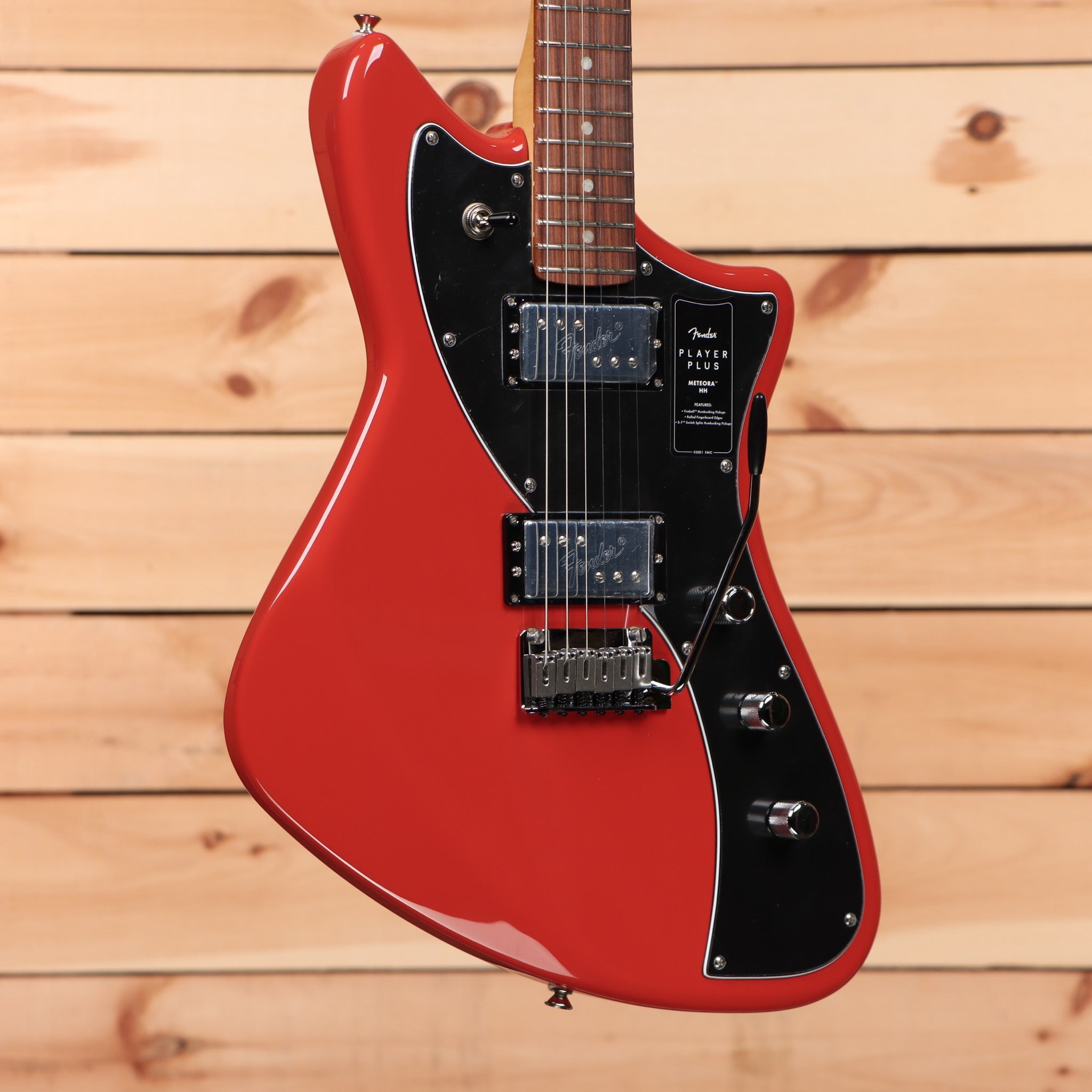 Fender Player Plus Meteora HH - Fiesta Red – Righteous Guitars