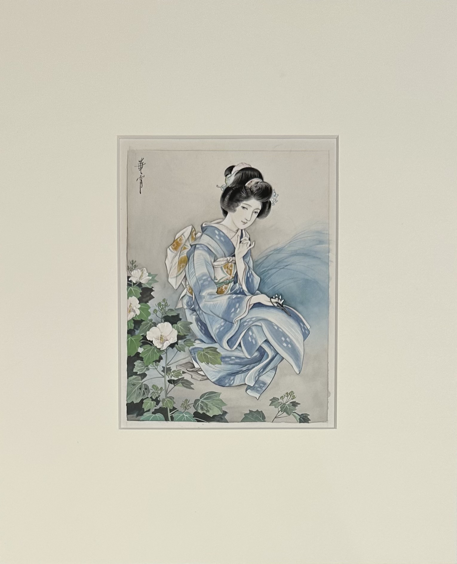 大正昭和期日本画家・酒井 三良 原画希少厳選作品・ 大正昭和期日本