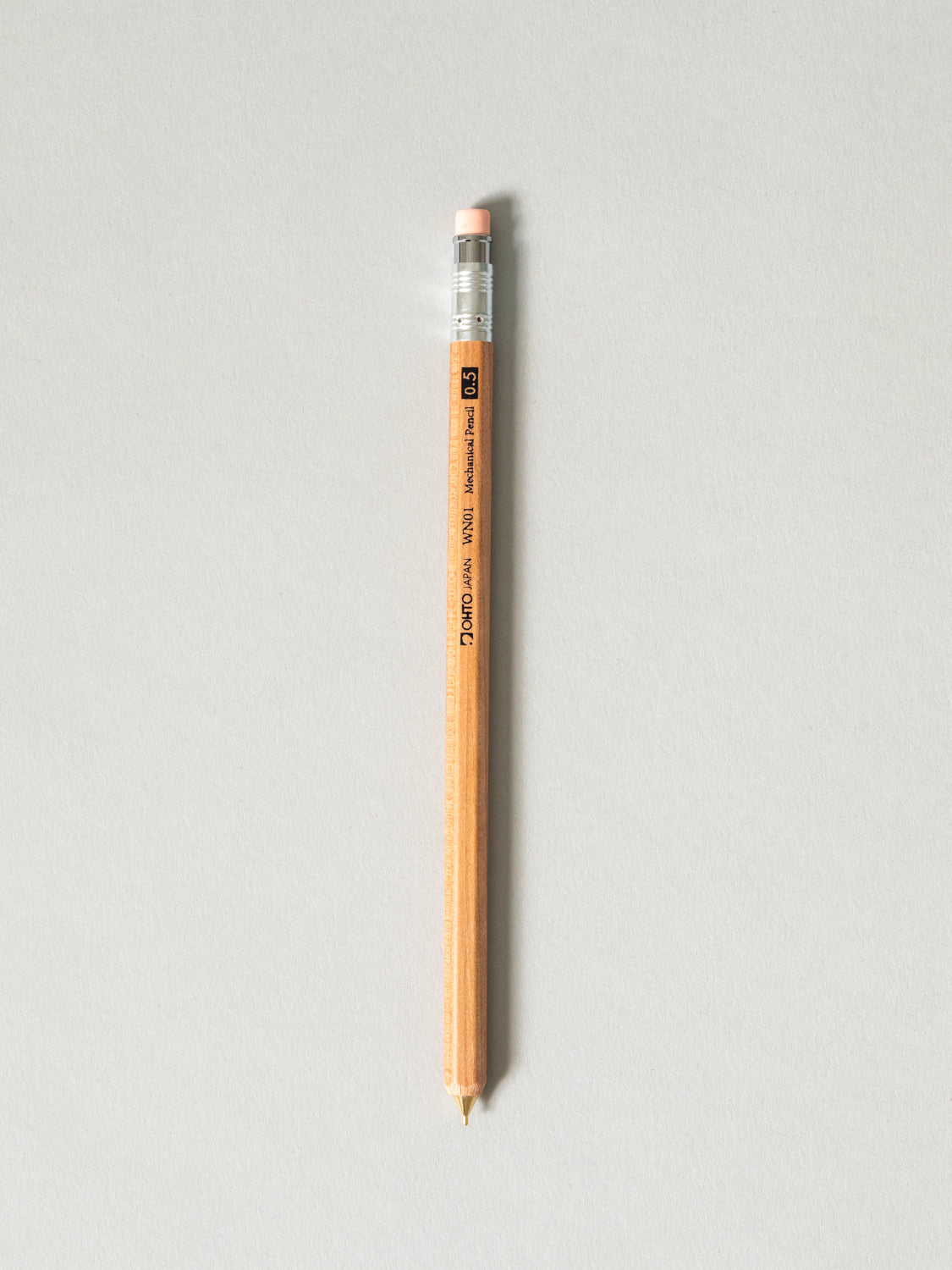 OHTO 0.5mm Wooden Mechanical Pencil