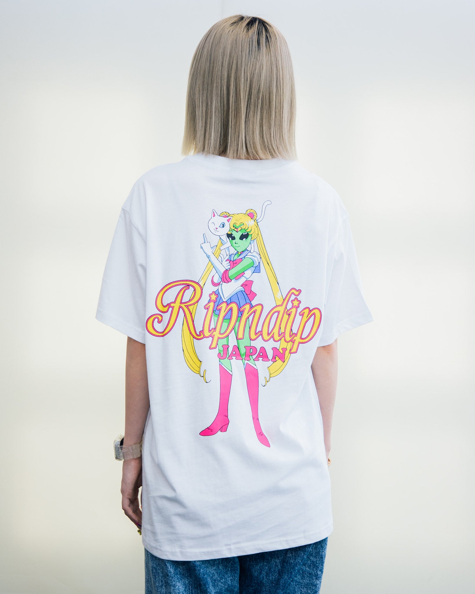 SAILOR NERM TEE (WHITE) – RIPNDIP TOKYO
