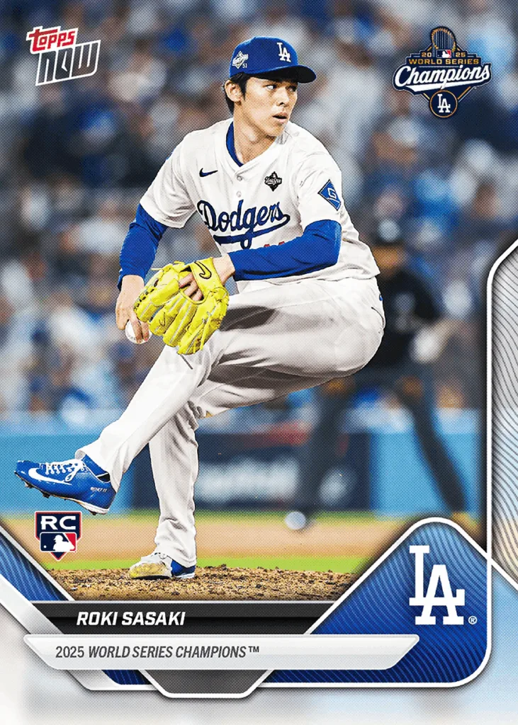 ドジャースのワールドシリーズ優勝を祝おう | Topps NOW® Los Angeles
