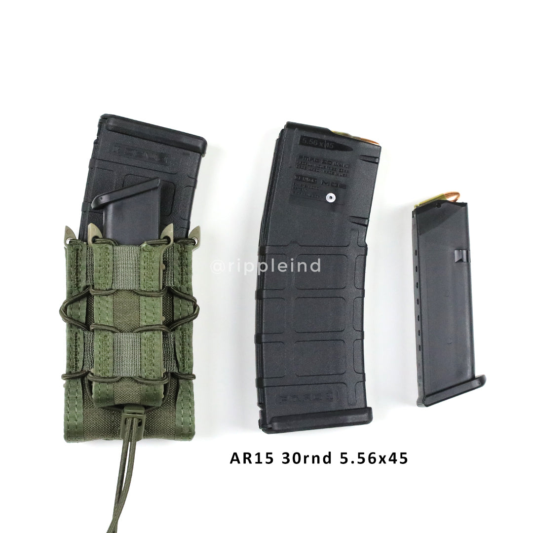 HSGI - Multicam - Double Decker Taco Mag Pouch - Ripple Industries