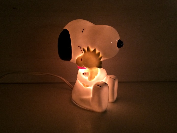 SNOOPY スヌーピー ウッドストック ランプ ナイトライト PEANUTS