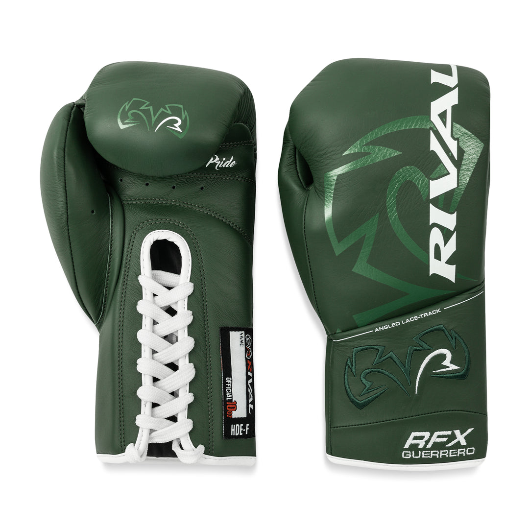 RFX-Guerrero Pro Fight Gloves - HDE-F – Rival Boxing Gear USA