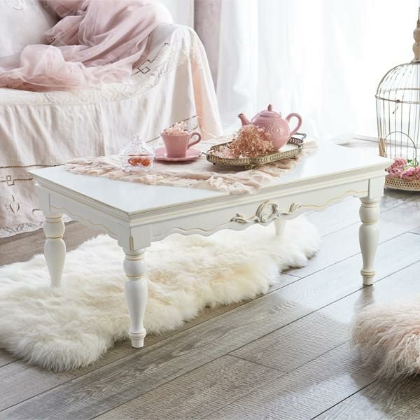 直送】アンティーク風テーブル/Soleil(ソレイユ)｜かわいいお姫様