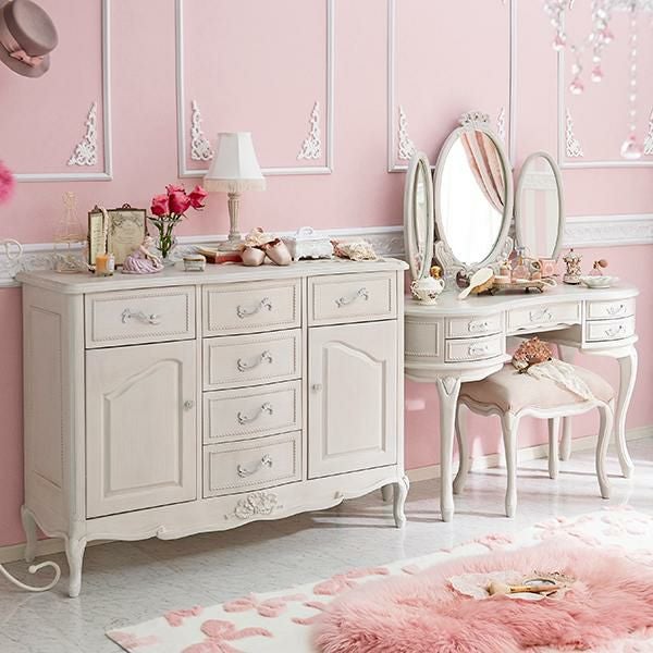 直送】クラシカルキャビネット/Loire(ロワール)｜かわいいお姫様