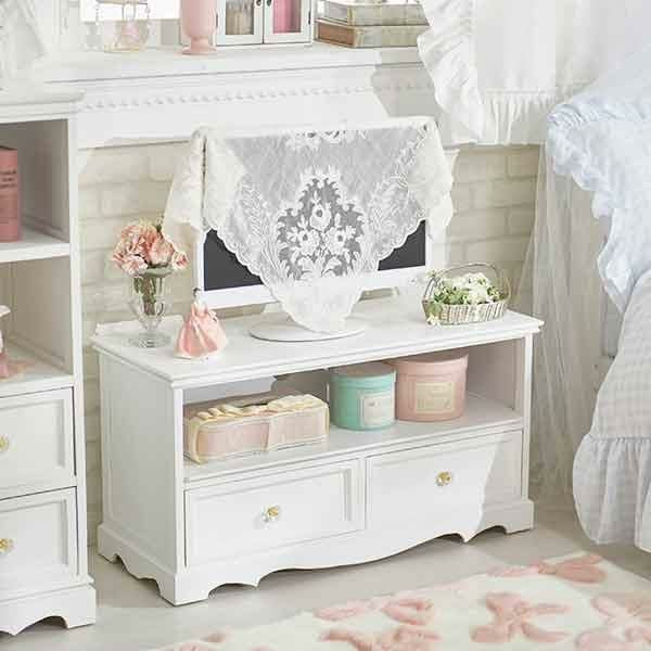 直送】テレビ台/Innocent(イノセント)｜かわいいお姫様インテリア家具