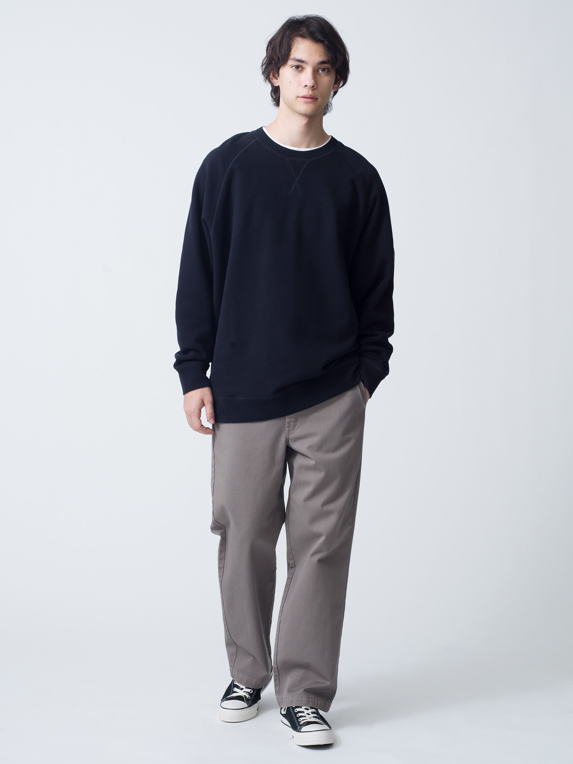 RHC ロンハーマン ワイド チノ パンツ RHC Wide Chino Pants ベージュ