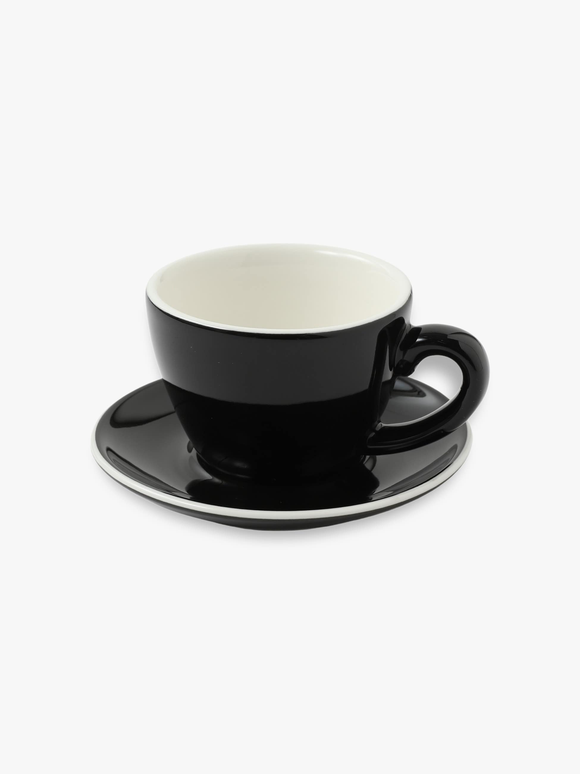 Gibson&sons 英国 1900年初期 漆黒花金紋 カップ＆ソーサー Vintage