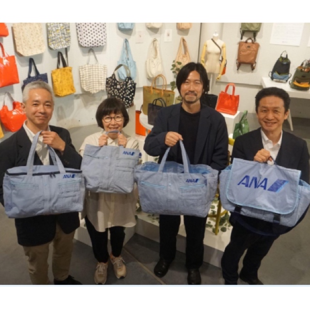 プロジェクトメンバー全員が「高橋さん」!! ANA×ROOTOTEアップサイクル