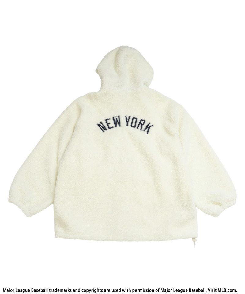 MLB】ZIPフーディーボアブルゾン｜BACK TO THE FIELD バックトゥザ