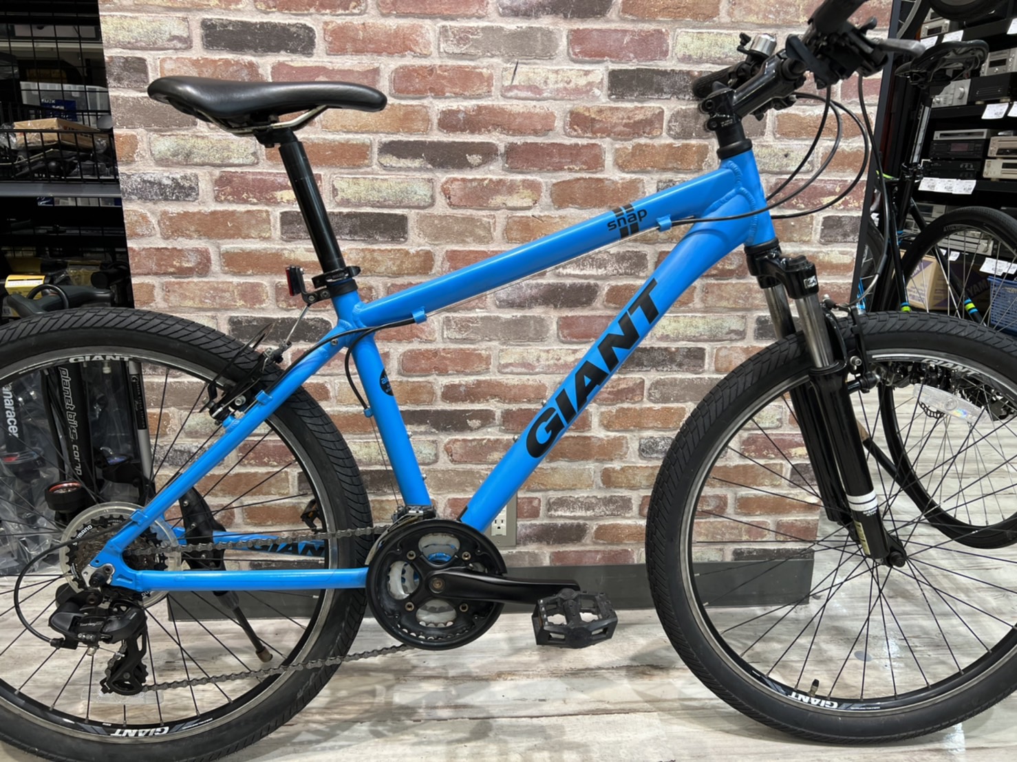 引取限定】ジャイアントスナップGIANT SNAPクロスバイク書類無くしま