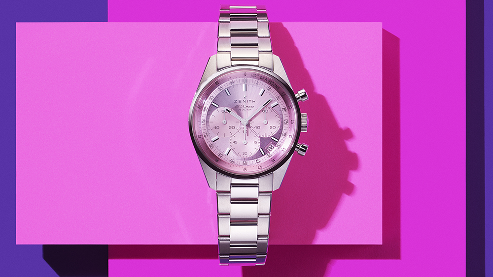 Seven Pieces of Zenith's Chronomaster Original Pink are Now Available