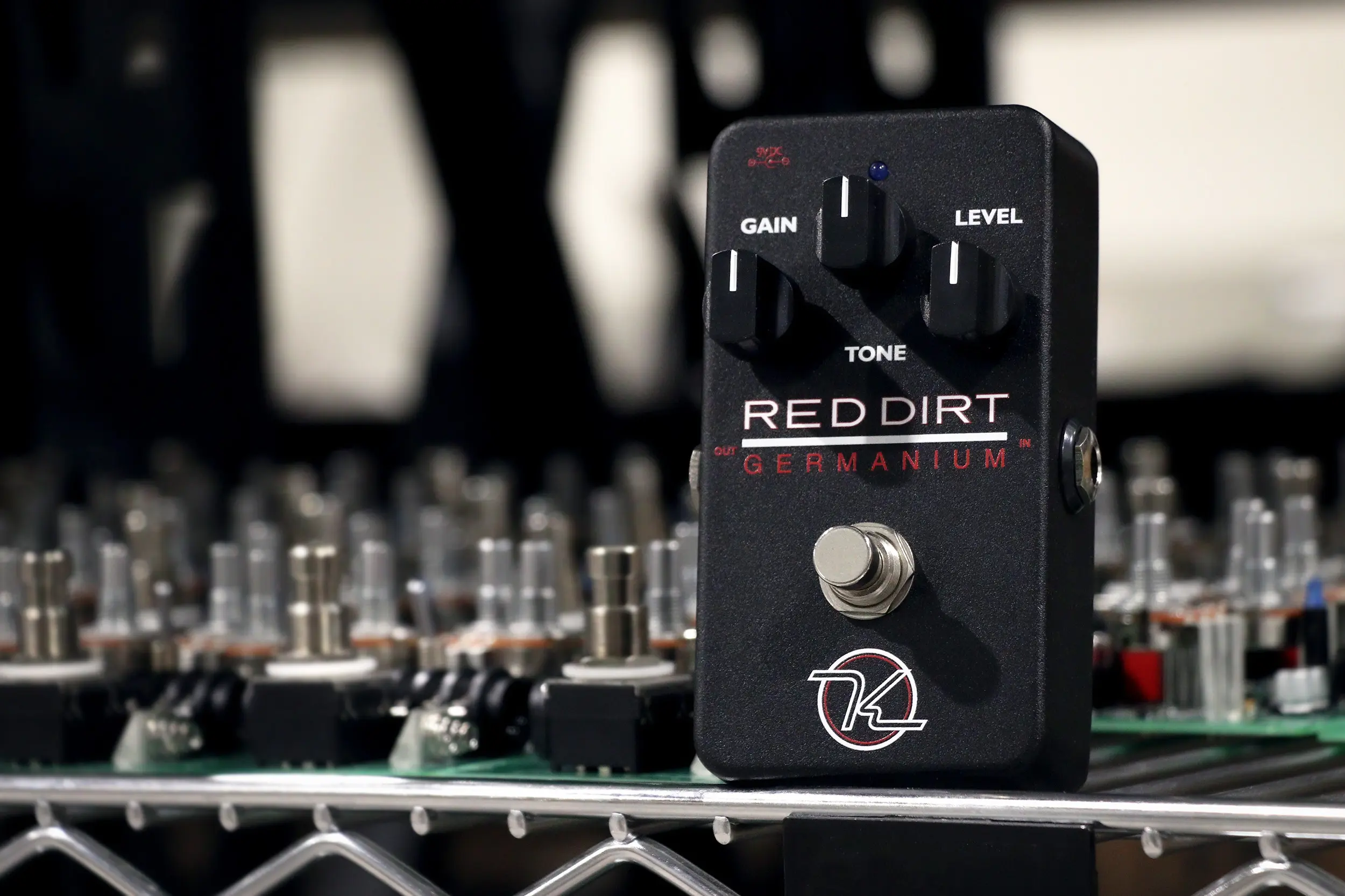 Red Dirt Germanium Overdrive Effect Pedal - Keeley Electronics