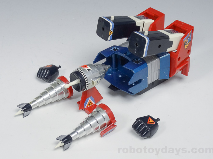 超レア！無敵超人ザンボット3 合体セットクローバー箱付 クローバー