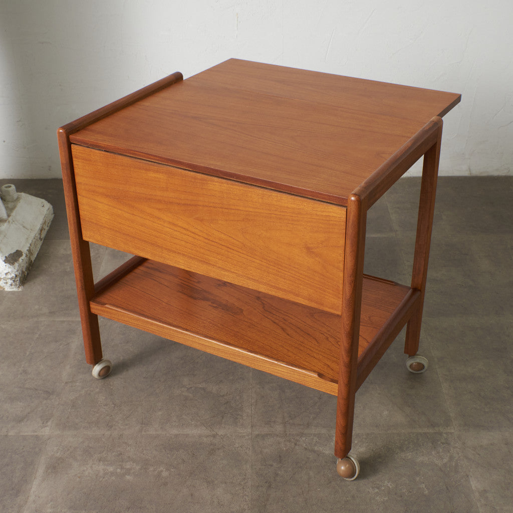 英国ヴィンテージ ドロップリーフトロリーワゴン｜rocca rocca